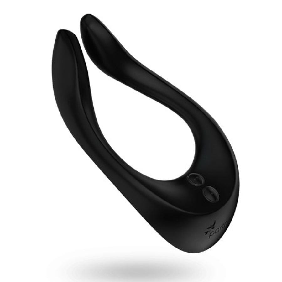 Comprar Satisfyer Partner Multifun 2 Negro – Juguete Ergonómico Para Placer En Pareja-Noxtic