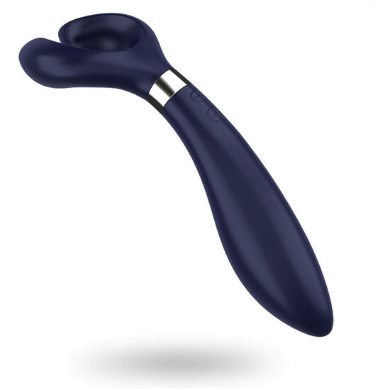 Comprar Satisfyer Endless Fun Multi Vibrador 3 Azul – Vibrador Recargable Con Diseño Ergonómico Para Placer Personalizado-Noxtic