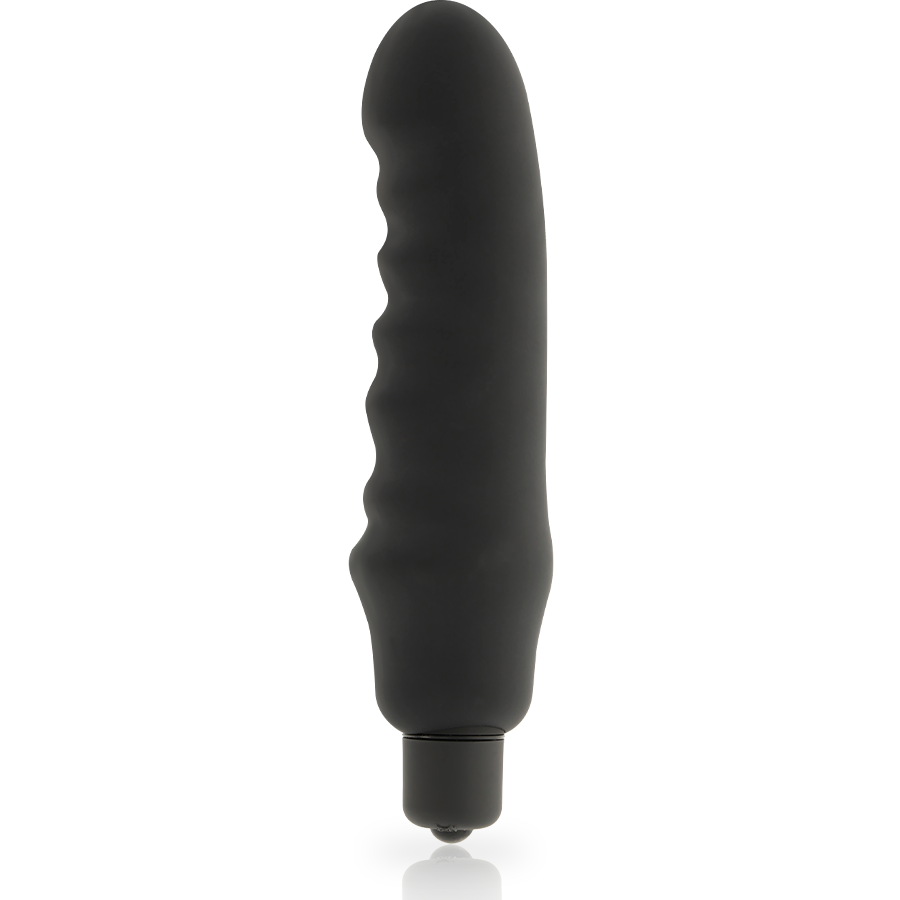 Comprar DOLCE VITA Genius Vibrador Silicona Negro – Diseño Elegante Con Silicona Médica Para Placer Sofisticado-Noxtic