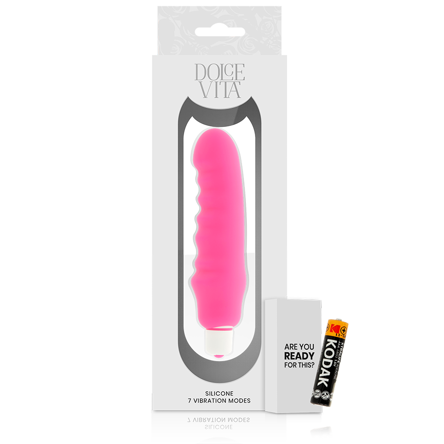 Comprar DOLCE VITA Genius Vibrador Rosa – Vibrador Recargable De Silicona Médica Hipoalergénica Para Bienestar Sexual-Noxtic