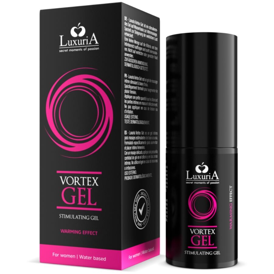 Comprar INTIMATELINE LUXURIA Vortex Gel Efecto Calor 30 ML – Gel Estimulante Para Sensación Caliente Mejorada-Noxtic