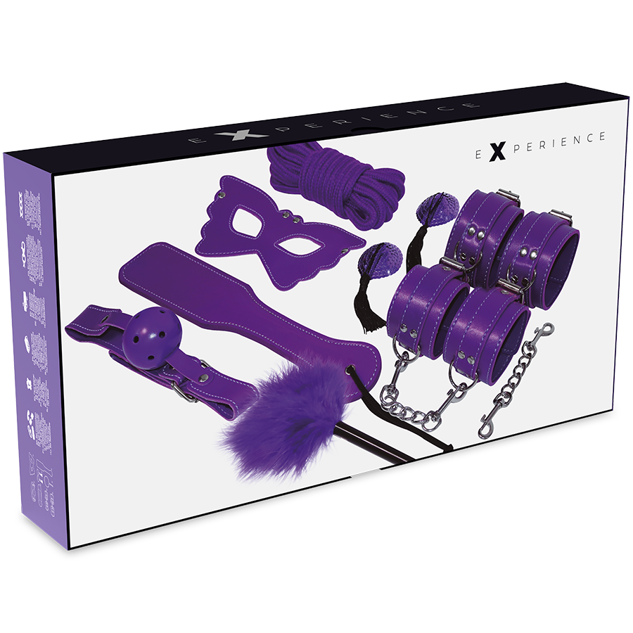 Comprar Experience BDSM Fetish Kit Serie Purple – Kit de Bondage Para Explorar Placer Con Diseño Elegante-Noxtic
