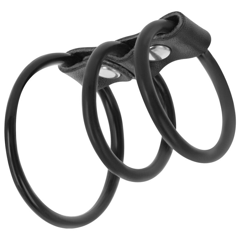 Comprar DARKNESS Set de 3 Anillas Flexibles – Juguete Erótico Para Mayor Placer y Comodidad-Noxtic