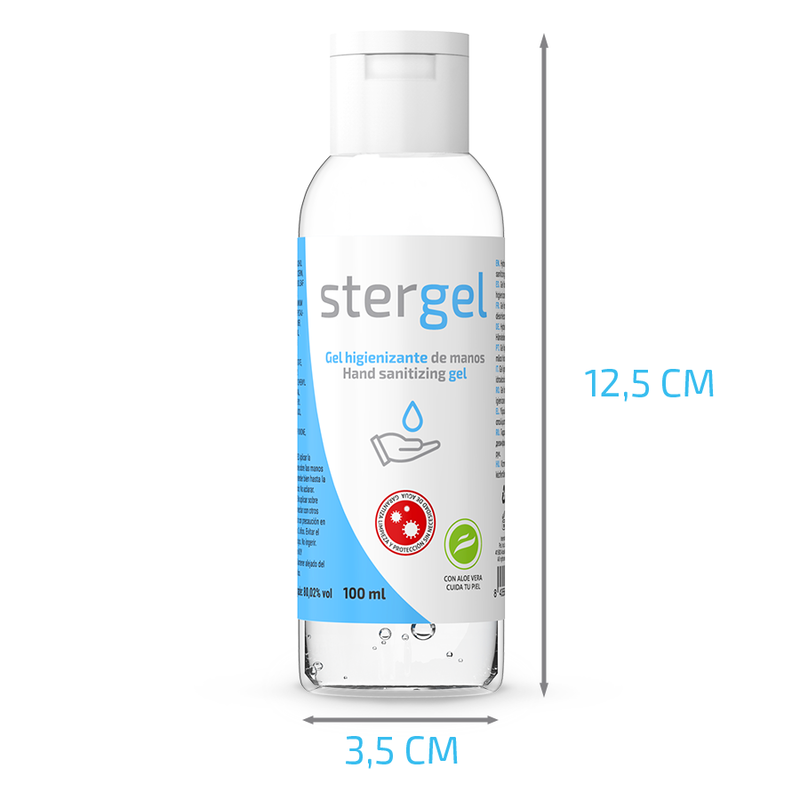 Comprar STERGEL Gel Hidroalcohólico Aloe Vera 100ml – Higienizante Efectivo Para Manos Con Fórmula Suave-Noxtic