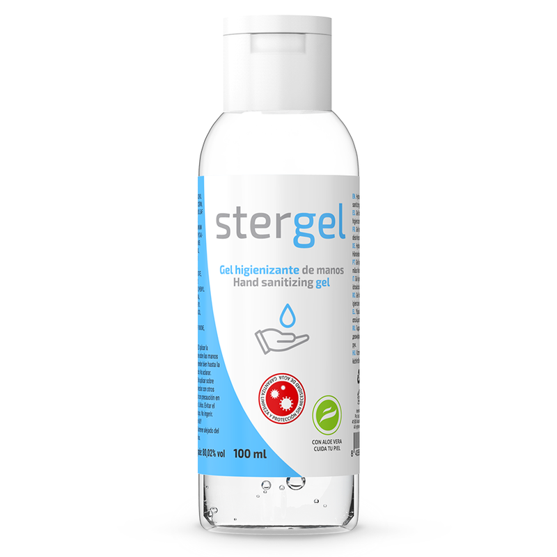 Comprar STERGEL Gel Hidroalcohólico Aloe Vera 100ml – Higienizante Efectivo Para Manos Con Fórmula Suave-Noxtic