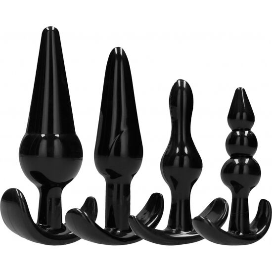 Comprar ADDICTED TOYS Set 4 Plugs Anales – Diseño Exclusivo Para Explorar Placer Con Confianza-Noxtic