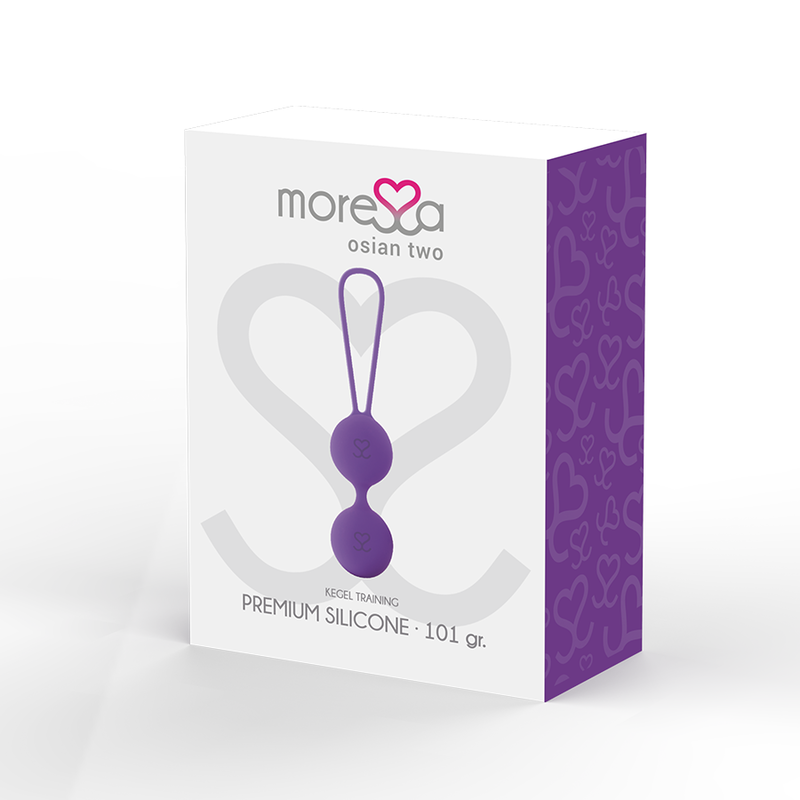 Comprar MORESSA Osian Two Entrenamiento Suelo Pélvico 101gr – Silicona Médica Hipoalergénica Para Comodidad Segura-Noxtic