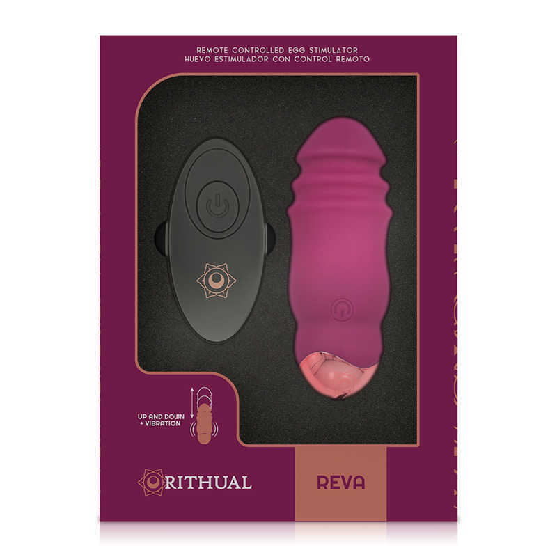 Comprar RITHUAL Reva Huevo Control Remoto – Diseño Ergonómico Con Vibración Ajustable-Noxtic
