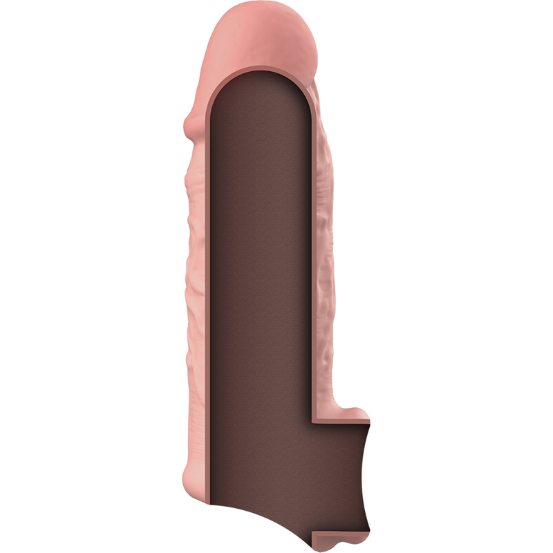 Comprar VirilXL Extensión De Pene Liquid Silicone V7 Natural – Aumento De Grosor Para Placer Compartido-Noxtic