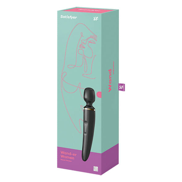 Comprar Satisfyer Wander Woman Negro – Vibrador Recargable Con Diseño Ergonómico Para Placer Intimo-Noxtic