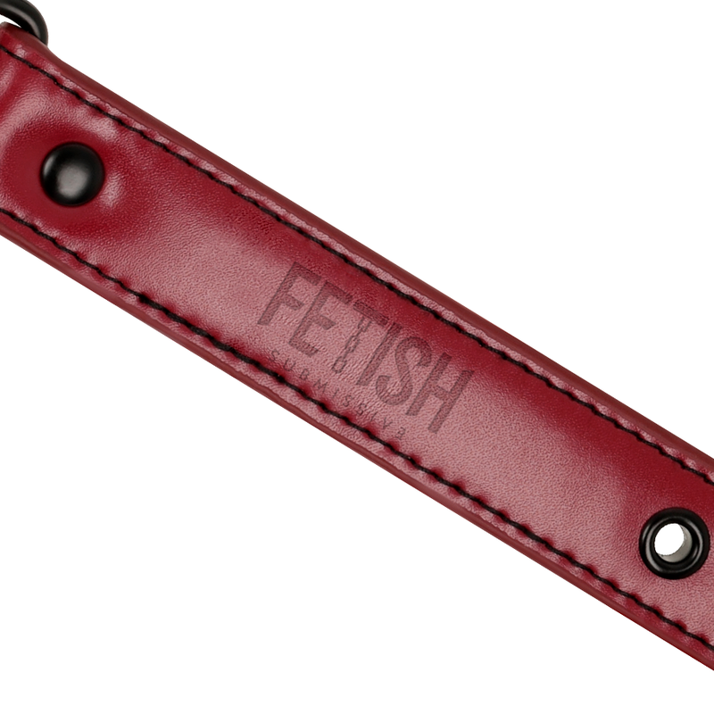 Comprar FETISH Submissive Dark Room – Mordaza Transpirable Con Diseño Elegante De Cuero Vegano-Noxtic