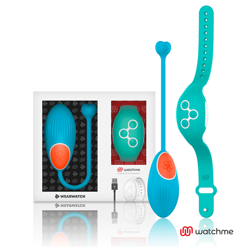 Comprar WEARWATCH Huevo Control Remoto Azul – Vibrador Recargable Con Diseño Innovador Y Discreto-Noxtic