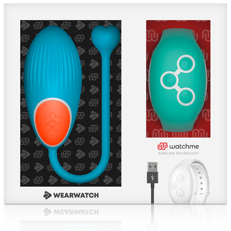 Comprar WEARWATCH Huevo Control Remoto Azul – Vibrador Recargable Con Diseño Innovador Y Discreto-Noxtic