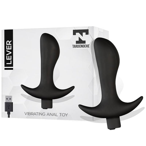 Lever Plug Anal con Vibracion USB Silicona