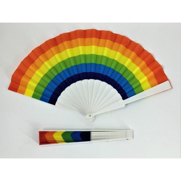 Abanico Plastico Bandera LGBT