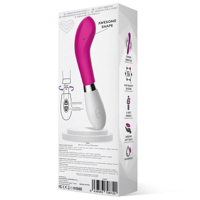 Benty Vibrador Silicona Rosa