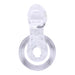 Anillo Vibrador para el Pene The Tongue Transparente