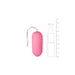 Huevo Vibrador Control Remoto 10 Funciones Rosa