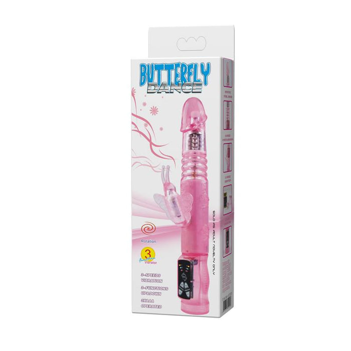 Baile Vibrador Butterfly Dance Rosa