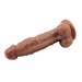 Dildo Dual Density Fashion 21 x 41 cm Bronceado