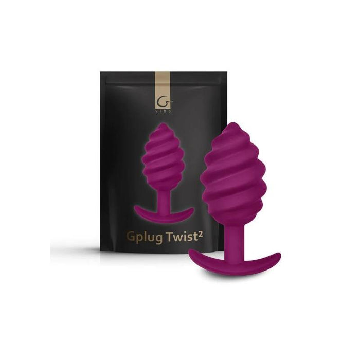 Plug Anal Gplug Twist2 Sweet Raspberry