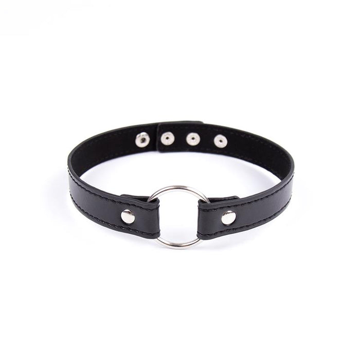 Collar con Aro Ajustable 382 cm Negro