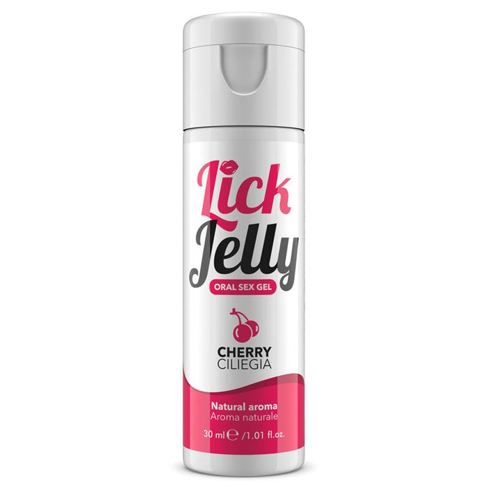 Lick Jelly Lubricante Comestible Base de Agua Cereza 30 ml