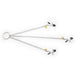 Pinzas para Pezones y Clitoris con Cadena Metal