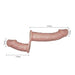 Arnes Dildo Doble con Vibracion Natural