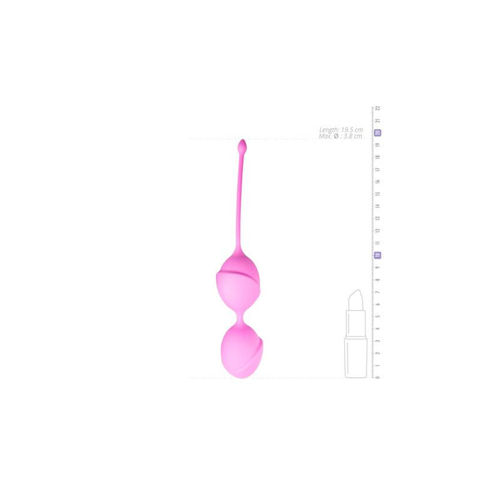 Bolas Kegel Silicona Rosa