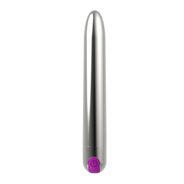 Renee Vibrador 10 Funciones 185 cm USB Plata