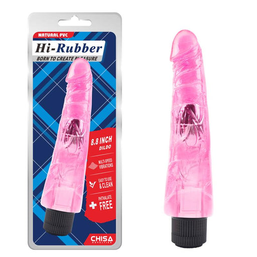 Vibrador Hi Rubber 88 Rosa