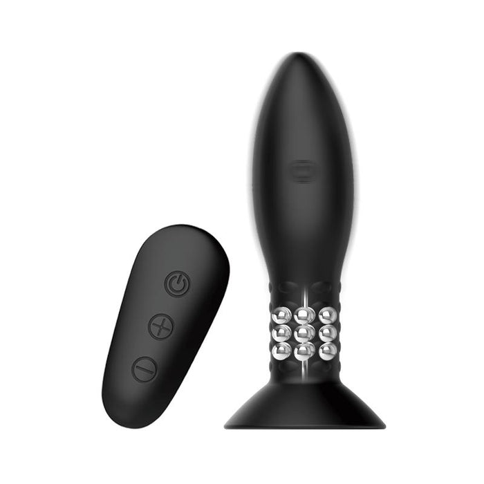 Plug Anal Inflable con Vibracion y Rotacion Control Remoto Mr Play