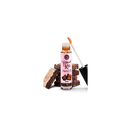 Lip Gloss Vibrant Kiss Sabor Brownie