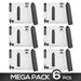 Pack 6 Magny Bala Vibradora Recargable USB Magnetico