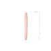 Dildo Doble Flexible Silicona Natural 40 cm