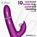 Sendel Vibrador con Anillo de Bolas Internas Up and Down y Pulsacion con App