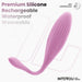 Huevo Vibrador con Bolas Internas con Rotacion y APP USB