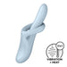 Heat Flex 4 Vibrador con Rotador y Calor Azul