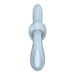 Heat Flex 4 Vibrador con Rotador y Calor Azul