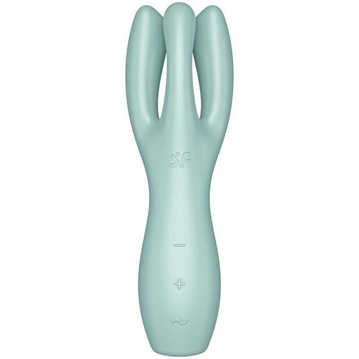 Threesome 3 Lay on Vibrador 3 Motores Menta