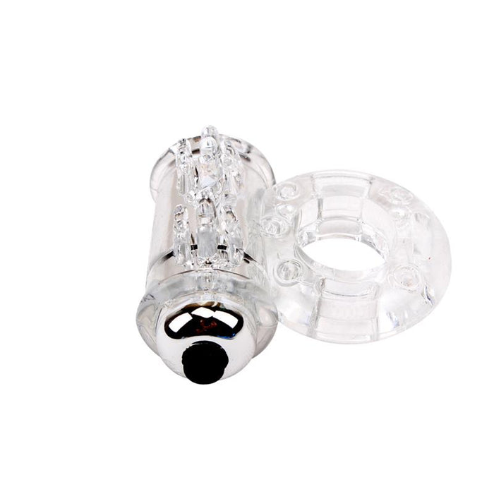 Anillo Vibrador para el Pene Bull Ring Transparente