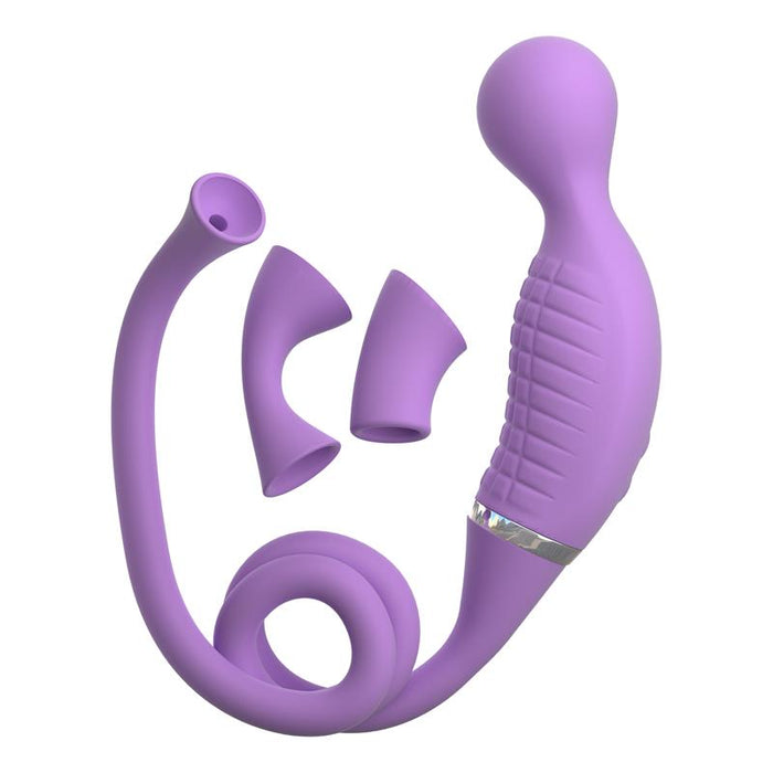 Climax Her Vibrador y Estimulador con 2 Cabezales