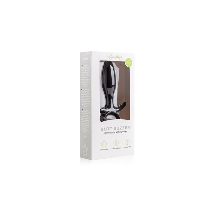 Vibrador Anal Butt Buzzer USB Negro