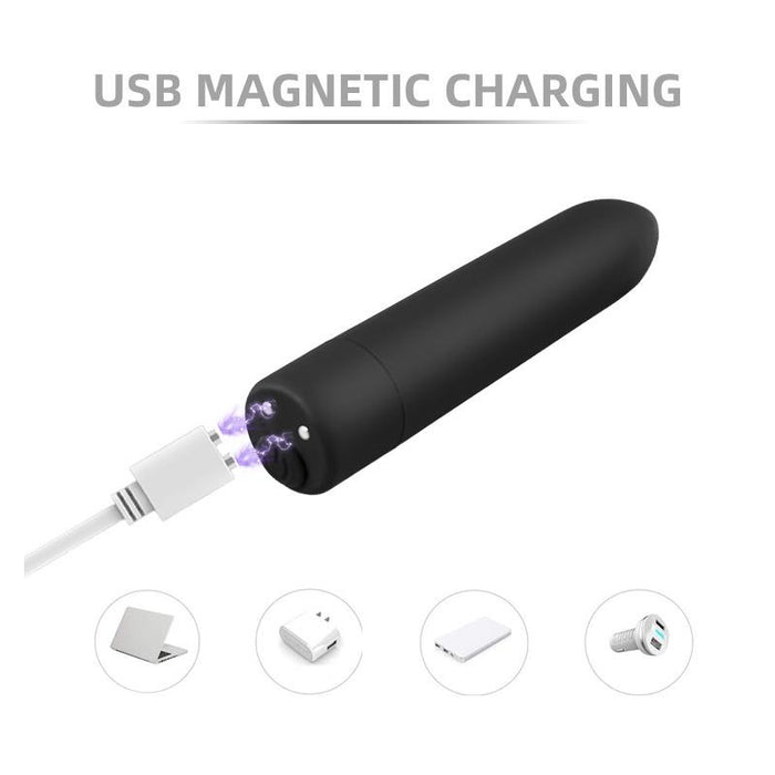 Magny Bala Vibradora Recargable USB Magnetico