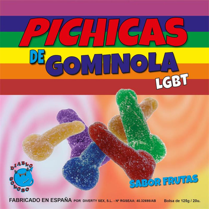 Caja Gominolas Pito Sabor Frutas LGBTQ