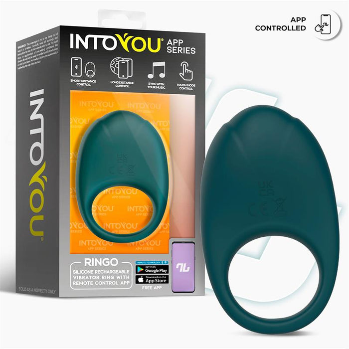 Ringo Anillo Vibrador con APP Unibody Verde