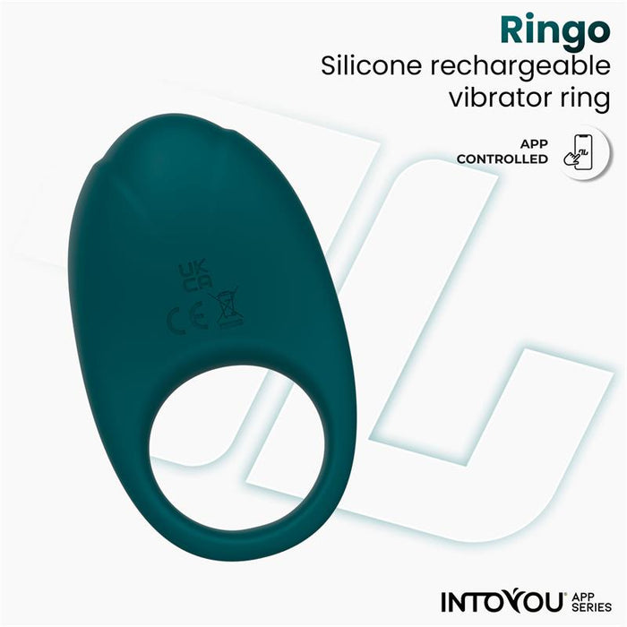 Ringo Anillo Vibrador con APP Unibody Verde