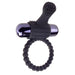 Fantasy C Ringz Super Anillo Vibrador de Silicona Negro