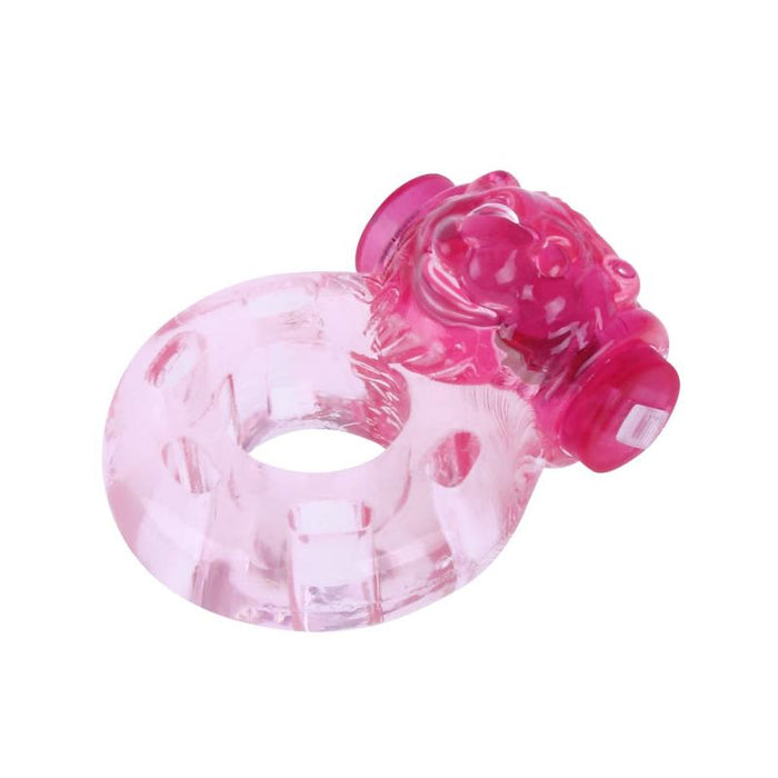 Anillo Vibrador Color Oso Rosa